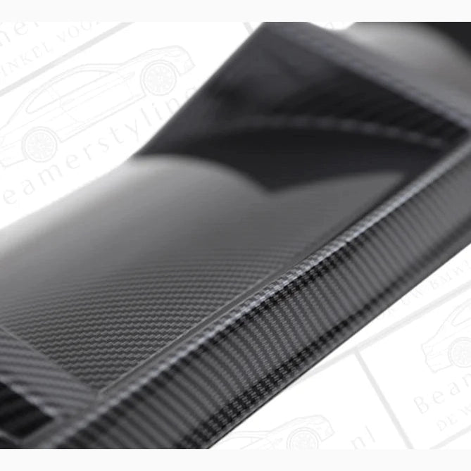 Diffuser - BMW F10 / F11 -  M5 Look - Carbon Look - 4 Uitlaten