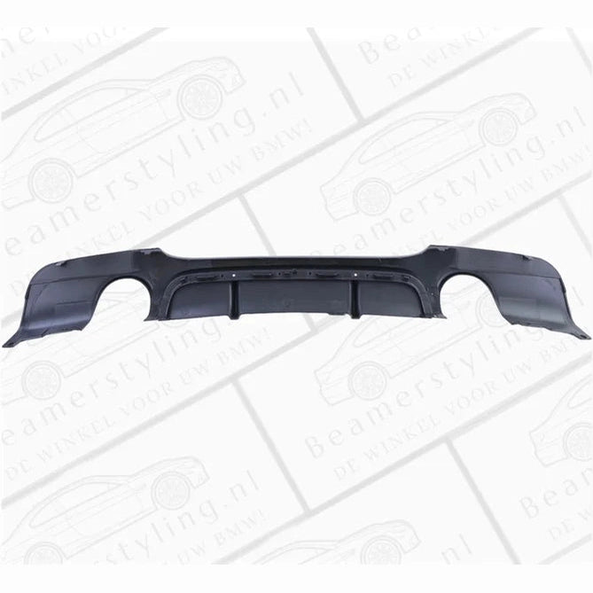 Diffuser - BMW E90 / E91 - Performance Look - 335I/D - Mat Zwart | 05-12