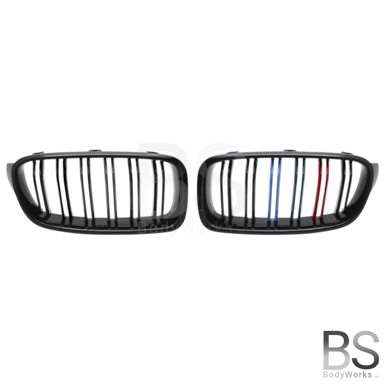 Nieren - BMW F30 / F31 - M Kleuren - Hoogglans Zwart | 2012-2019