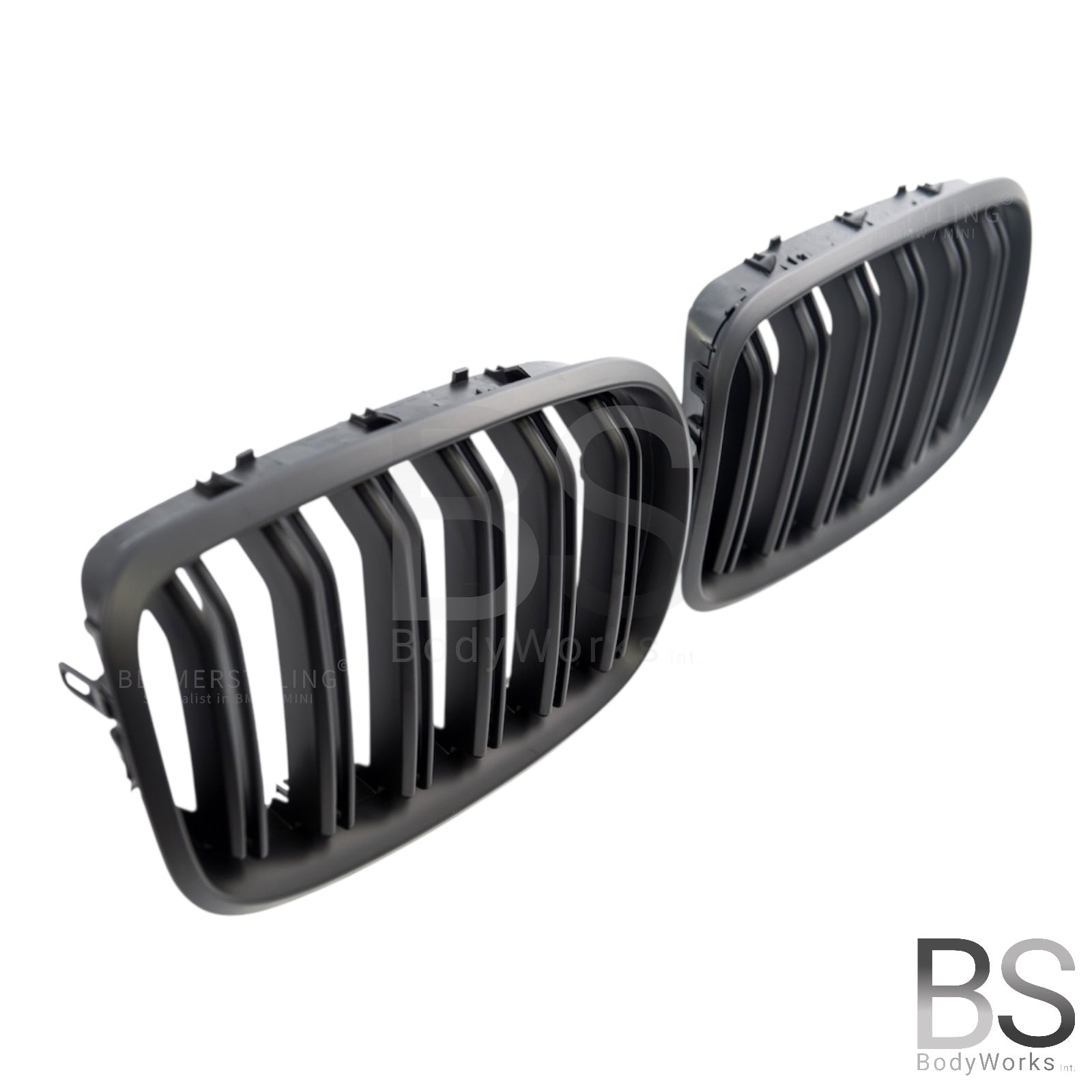 Nieren - BMW X5 E70 / X6 E71 - M Look - Mat Zwart | 2006-2014