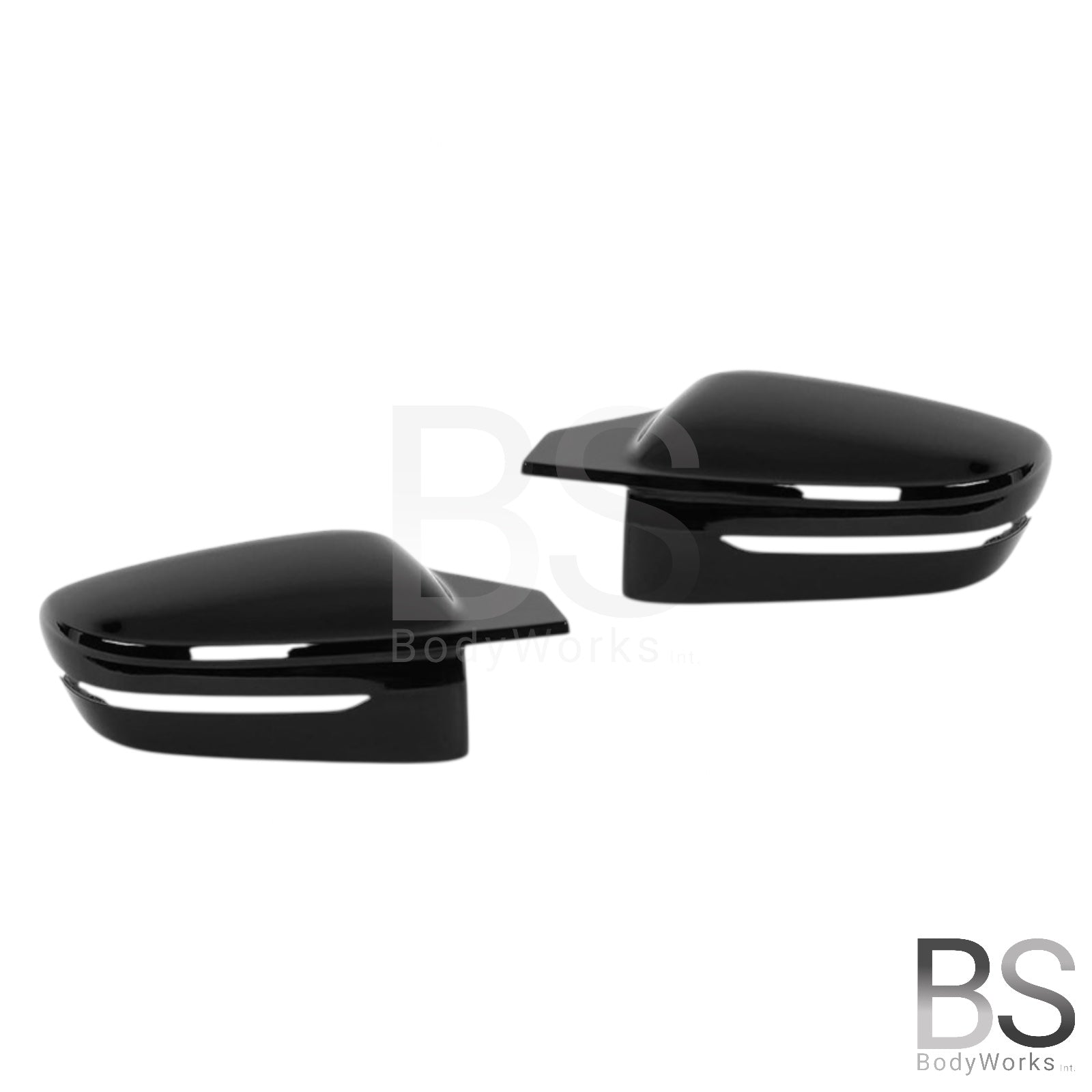 Spiegelkappen - BMW G42 / G20 / G22 / G30 / G32 / G11 / G14 - M Look V2 - Hoogglans Zwart