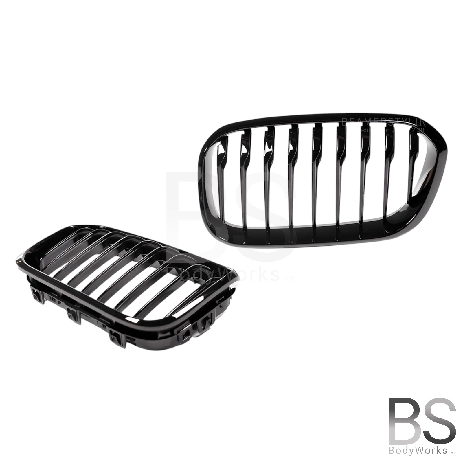 Nieren - BMW F20LCI / F21LCI - Hoogglans Zwart - M Performance Look | 2015-2019