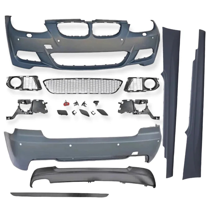 Bumper Pakket - BMW E92 / E93 - M Pakket Look | 2006 - 2010 — Zonder Voorbereidingen Voor Parkeersensoren