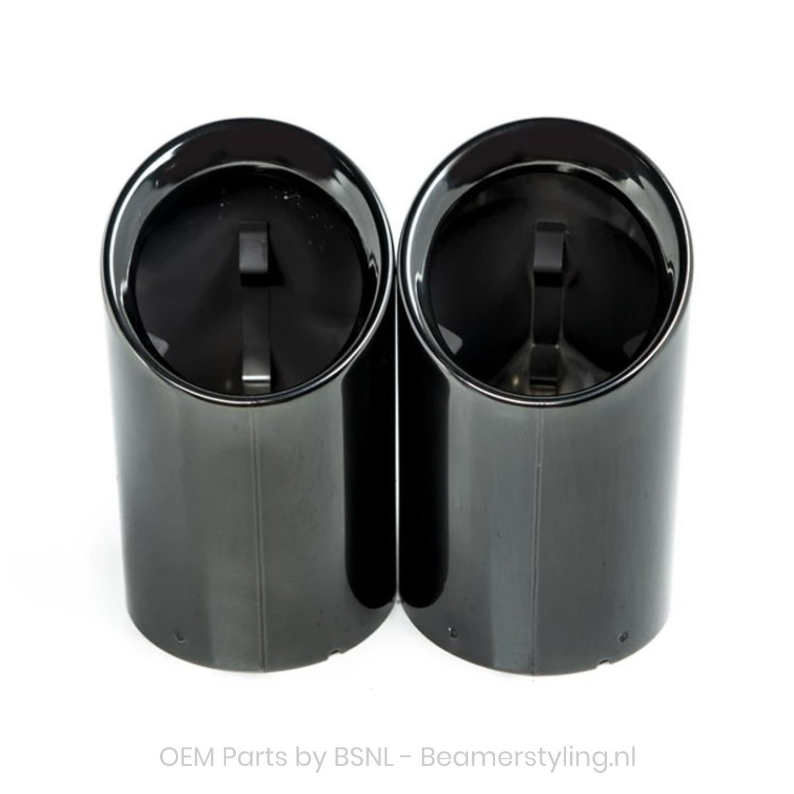 Uitlaat Sierstukken - BMW G20/G21 - Black/Chrome - 318I 320I 330I 330D 330E | Origineel BMW