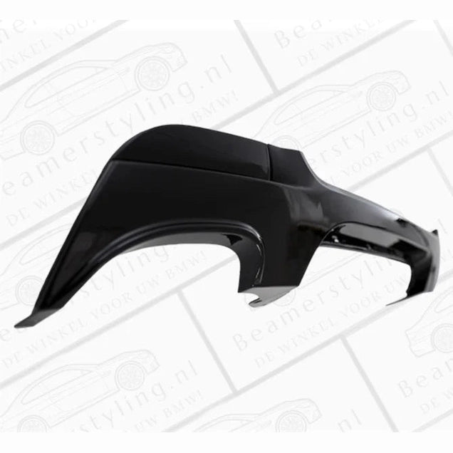 Diffuser - BMW E92 / E93 - M Performance Look - Zwart / Carbon