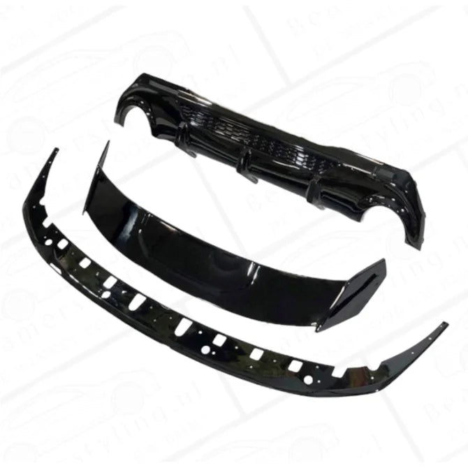 Aanzet Pakket V1 - BMW F40 - M Performance Look | Hoogglans Zwart