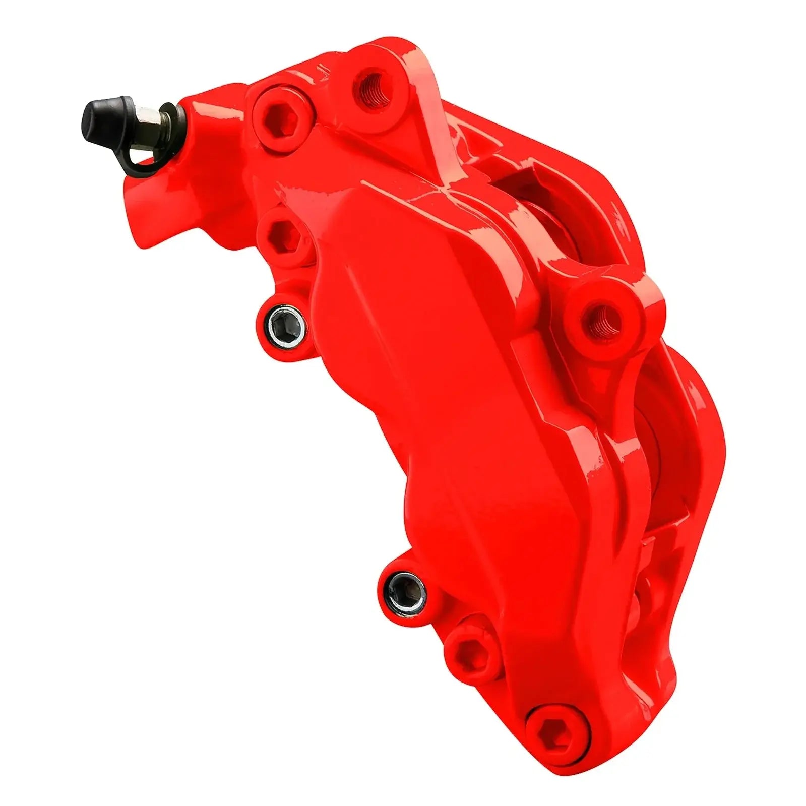 Foliatec® Remklauwverf - 4 Componenten Lak - Complete 10-Delige Kit | Neon Red