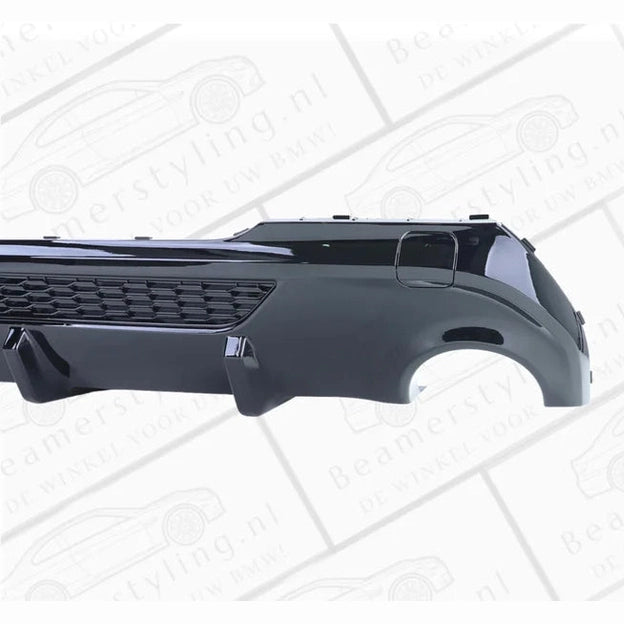 Diffuser - BMW F40 - M Performance Look - Glanzend Zwart