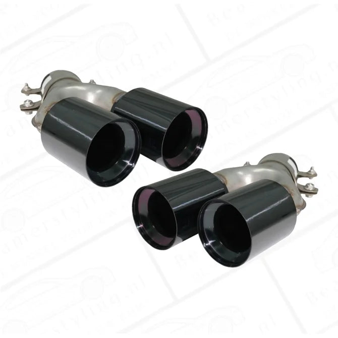 Diffuser - BMW G30 / G31 - M5 Look - Hoogglans Zwart - Incl Sierstukken Hoogglans Zwart