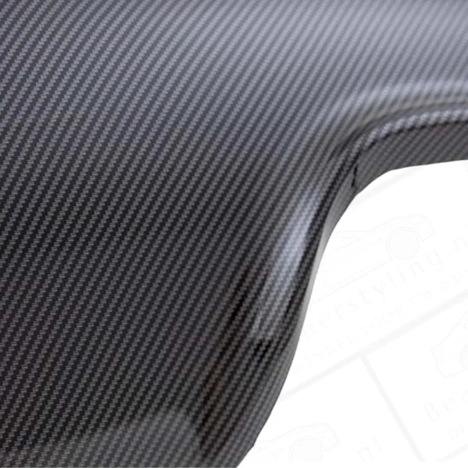 Diffuser - BMW E60 / E61 - Carbon Look - 4 Uitlaten | 2003-2010