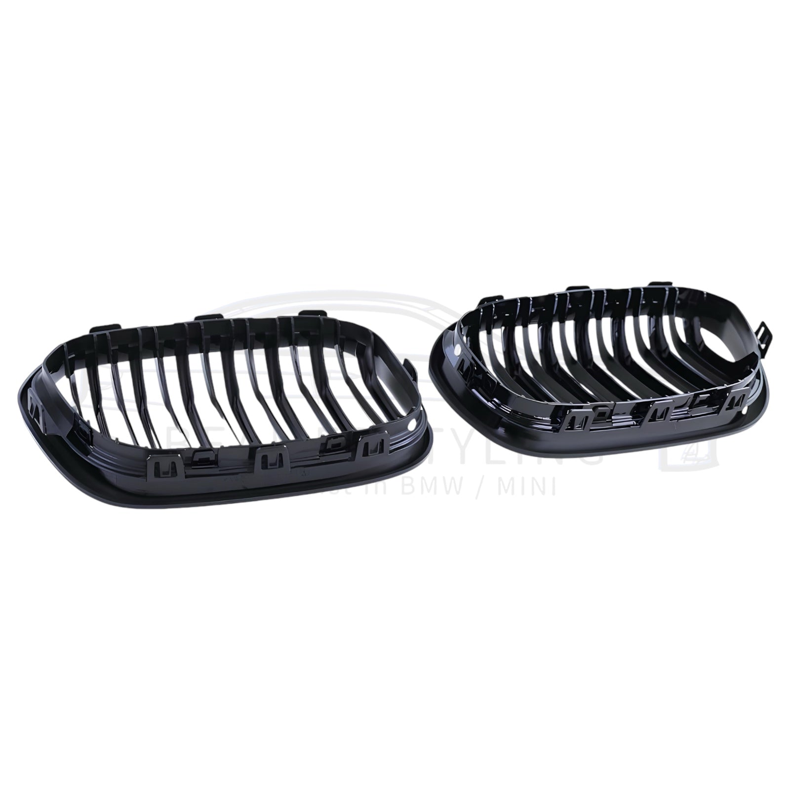 Nieren - BMW F20LCI / F21LCI - M Optiek - Hoogglans Zwart | 2015-2019