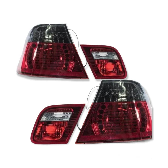 Achterlichten LED Rood / Smoke BMW 3 Serie E46 Cabrio 1999 - 2003
