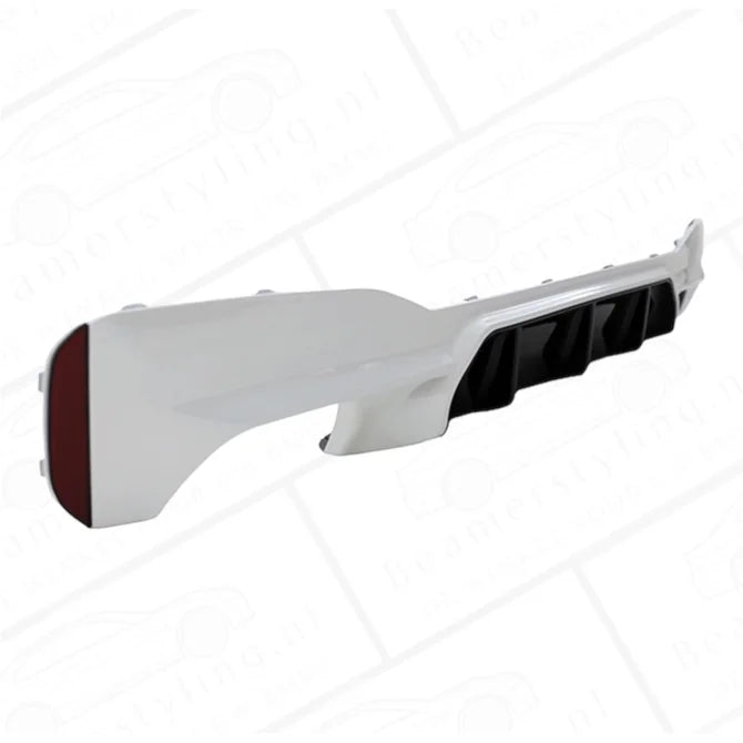 Diffuser - BMW G30 / G31 - M5 Look - Hoogglans Wit / Zwart