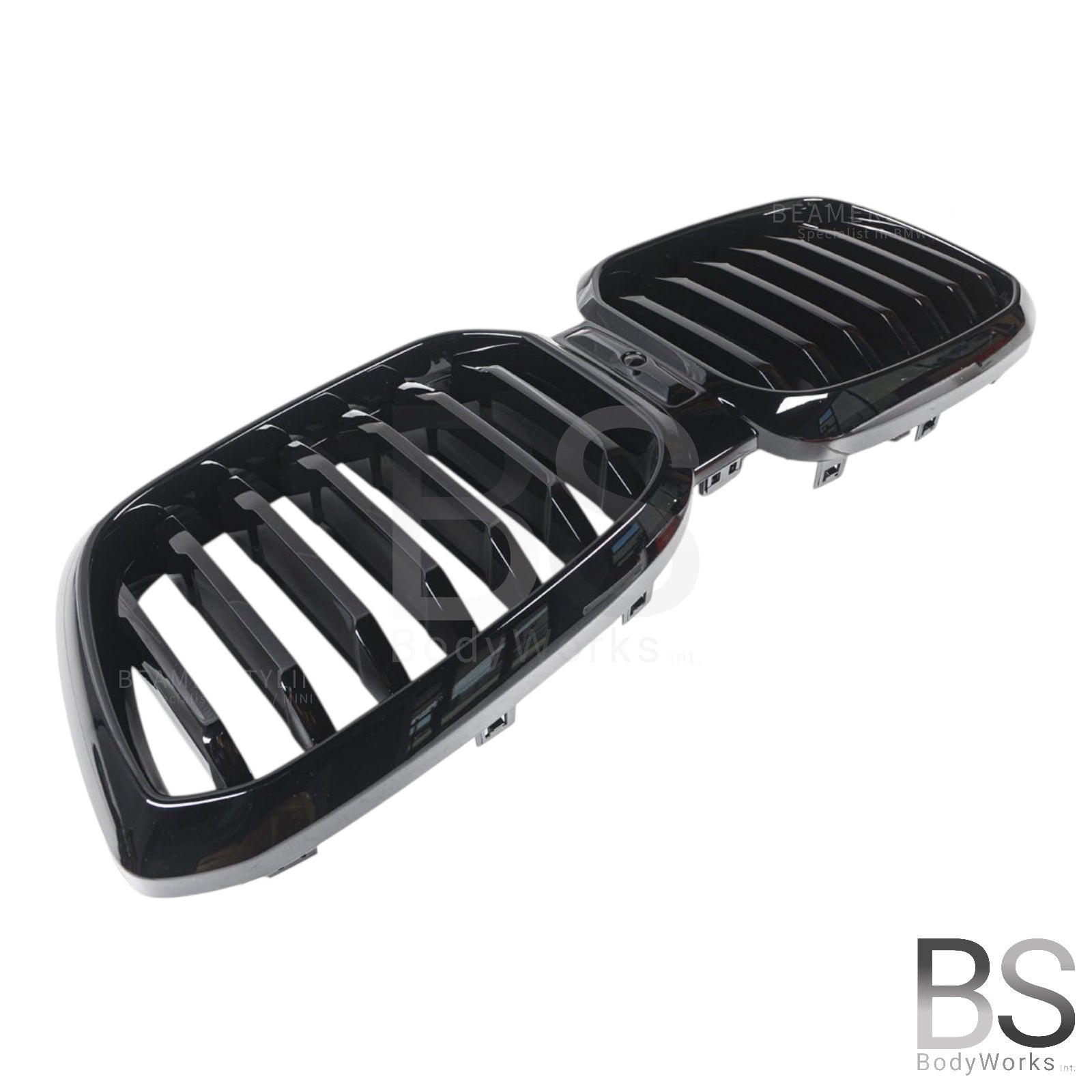 Nieren - BMW X3 G01 LCI / X4 G02 LCI - Mp Look - Hoogglans Zwart | 2021-