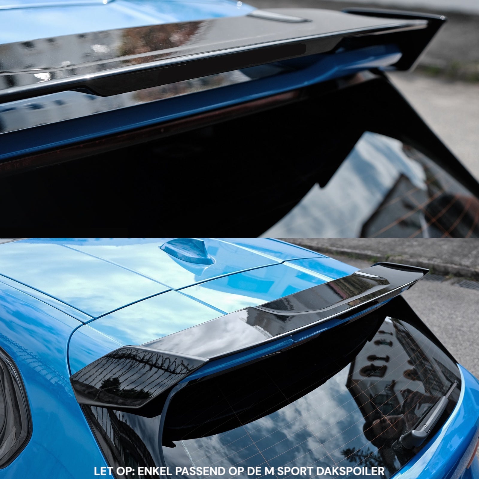 Dakspoiler - BMW F40 - M Performance Look | Hoogglans Zwart
