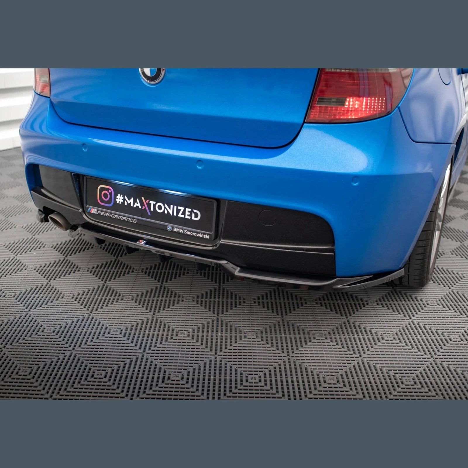 Achterbumper Splitter - BMW E81 / E87 - Maxton Design | 04-12