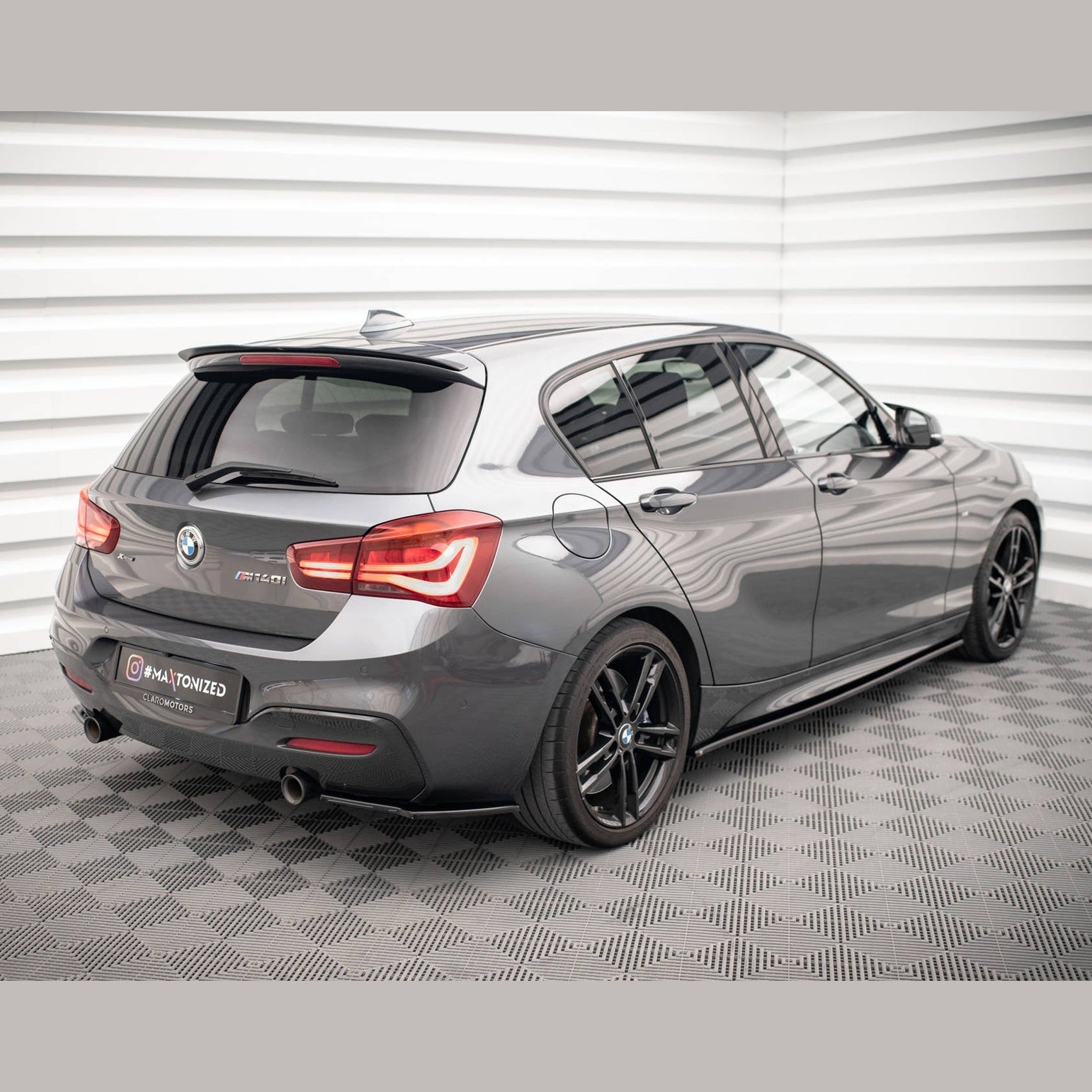 Achterbumper Splitters V1 - BMW F20LCI / F21LCI - M Pakket - Maxton Design | 2015-2019