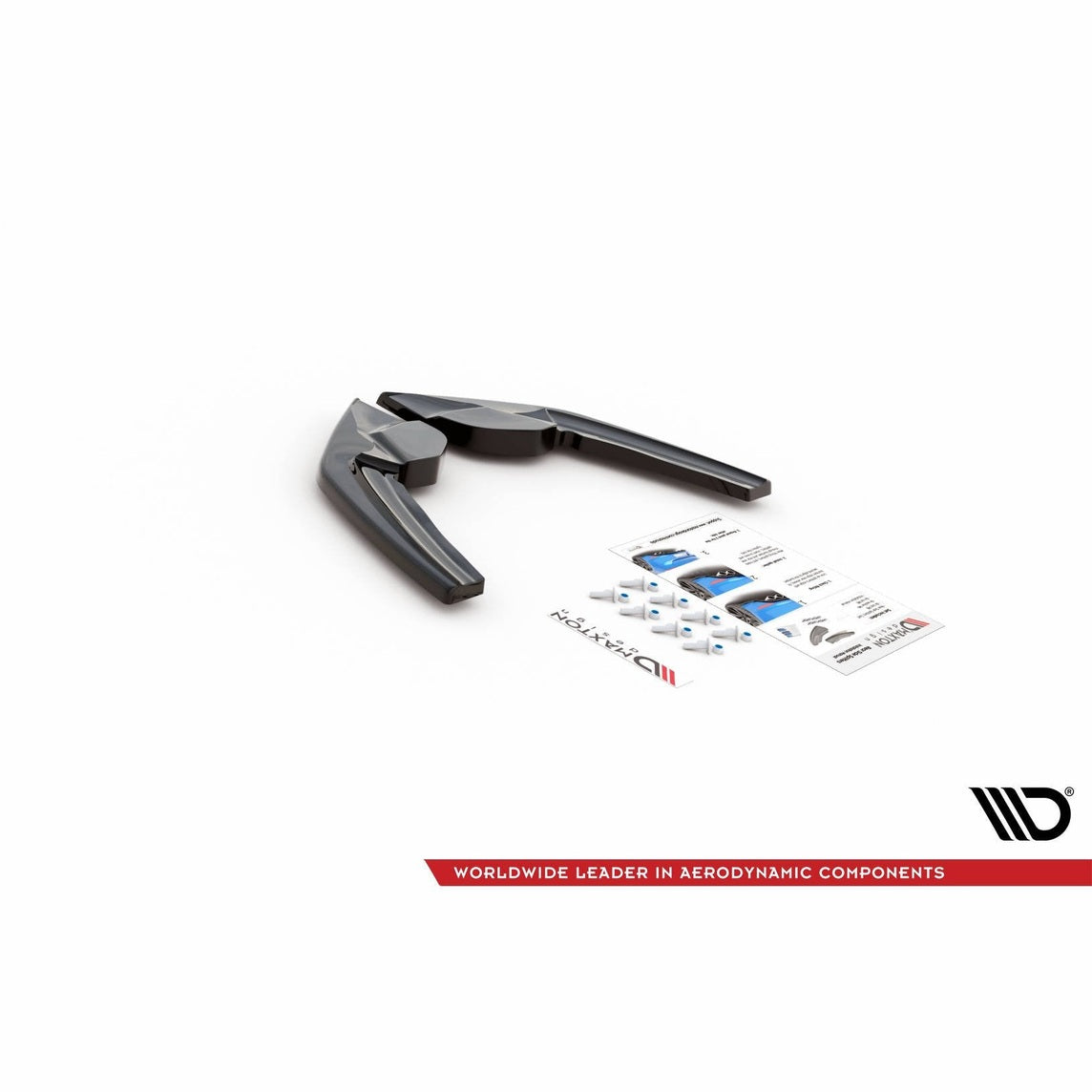 Achterbumper Splitters V2 - BMW F20 / F21 - M Pakket - Maxton Design | 2011-2015