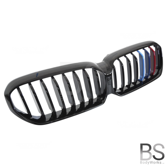 Nieren - BMW G30LCI / G31LCI - M Kleuren - Hoogglans Zwart | 2020-2023