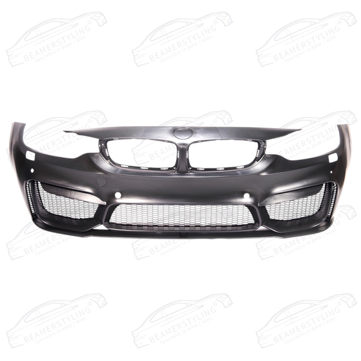 Voorbumper - BMW F32 / F33 / F36 - M4 Look + Front lip - Met PDC/SRA | 2013-2021