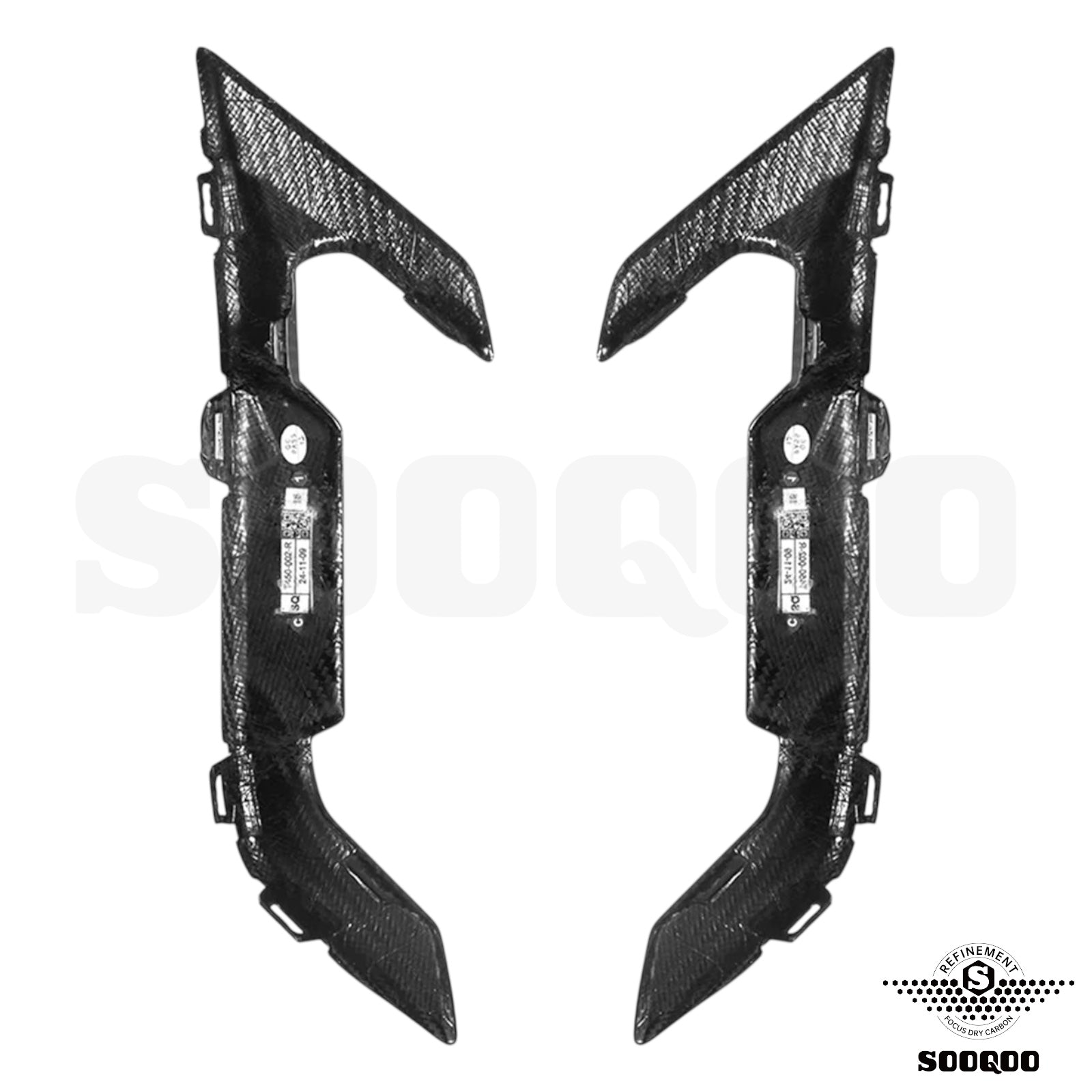 Carbon Fender Covers - BMW X6 M F96LCI - Pre-Preg | Sooqoo