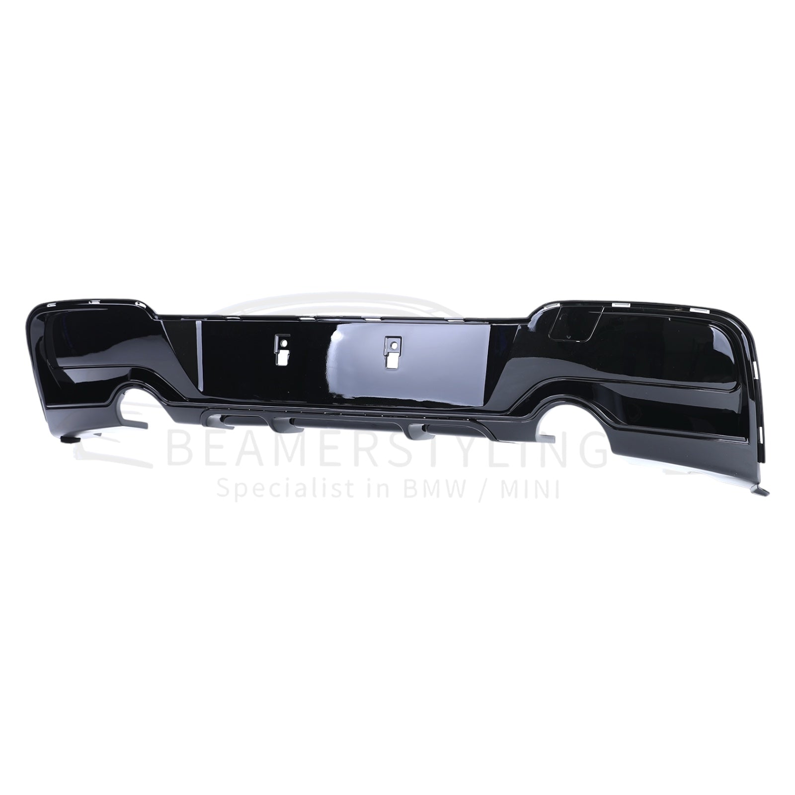 Diffuser - BMW 1 Serie F20 / F21 - M135I - Performance Look - Hoogglans Zwart | 11-15