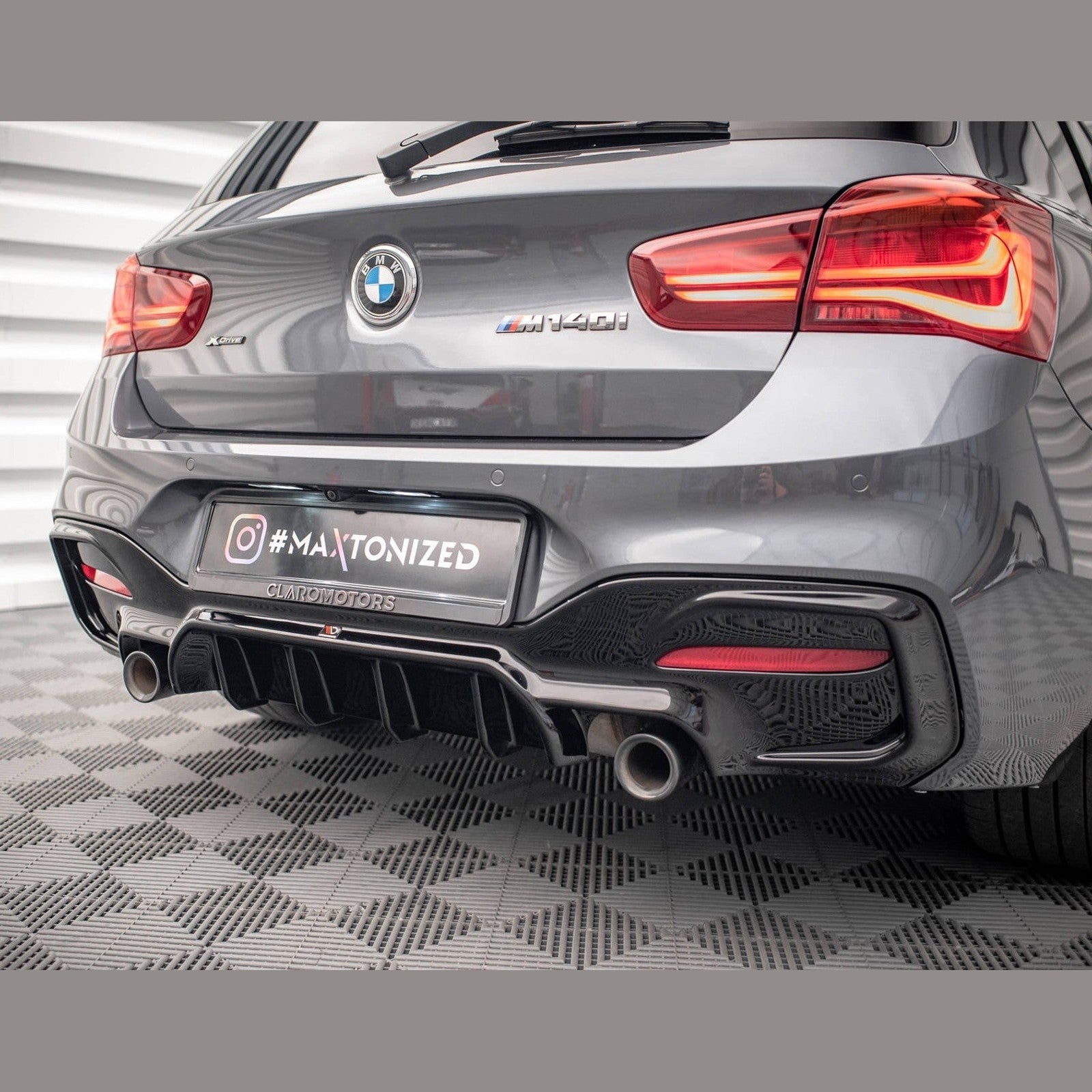 Diffuser - BMW F20 / F21 - M140I - Maxton Design | 2015-2019