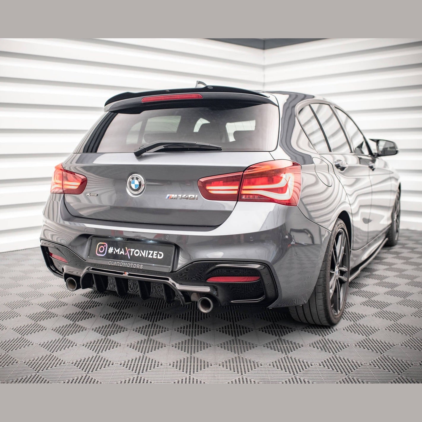 Diffuser - BMW F20 / F21 - M140I - Maxton Design | 2015-2019