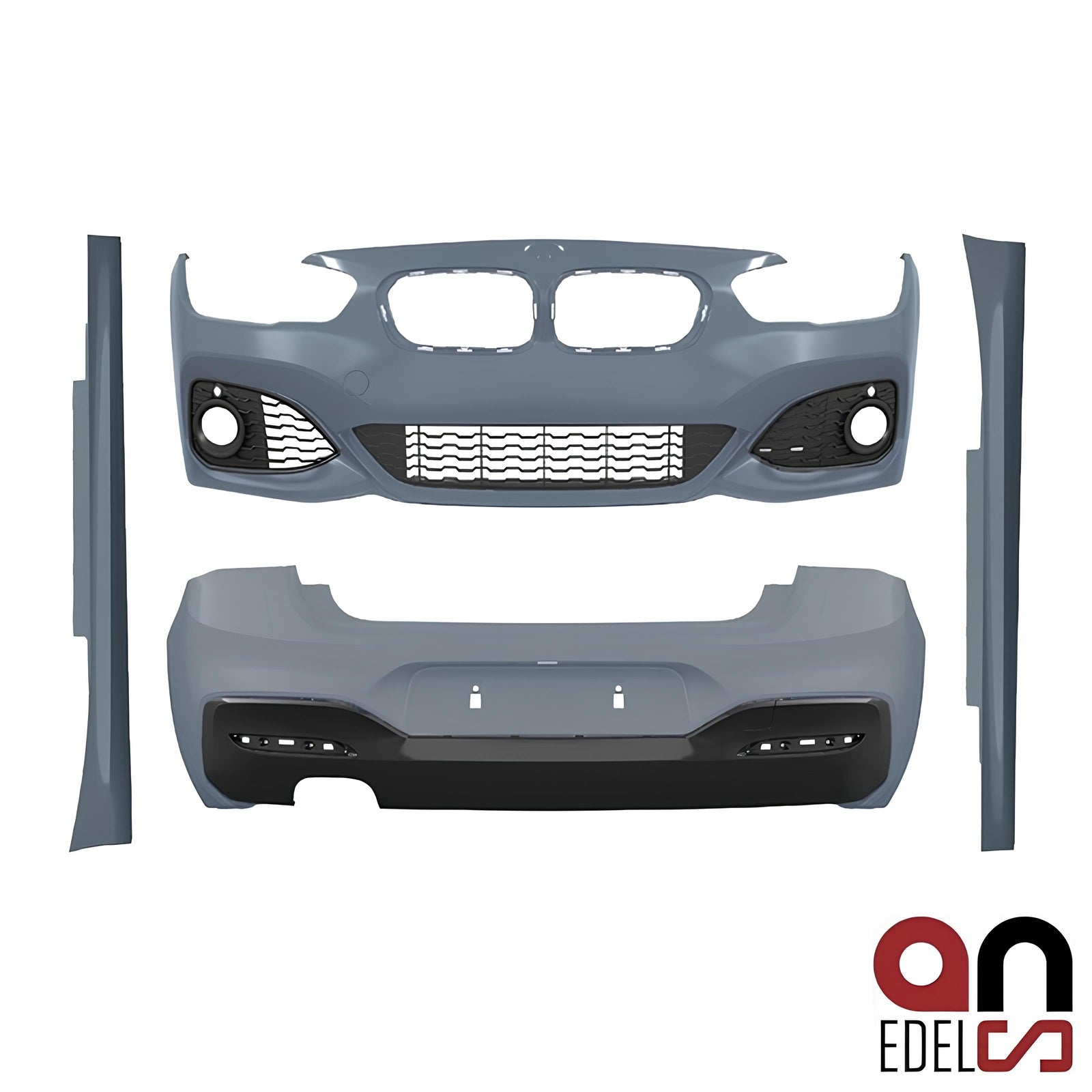 Bumper Pakket - BMW 1 Serie F21LCI (3D) - M Pakket Look | 15-19