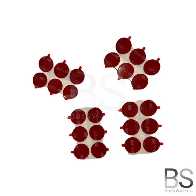 Kenteken Magneten - Complete Set - Voor 1 Kentekenplaat