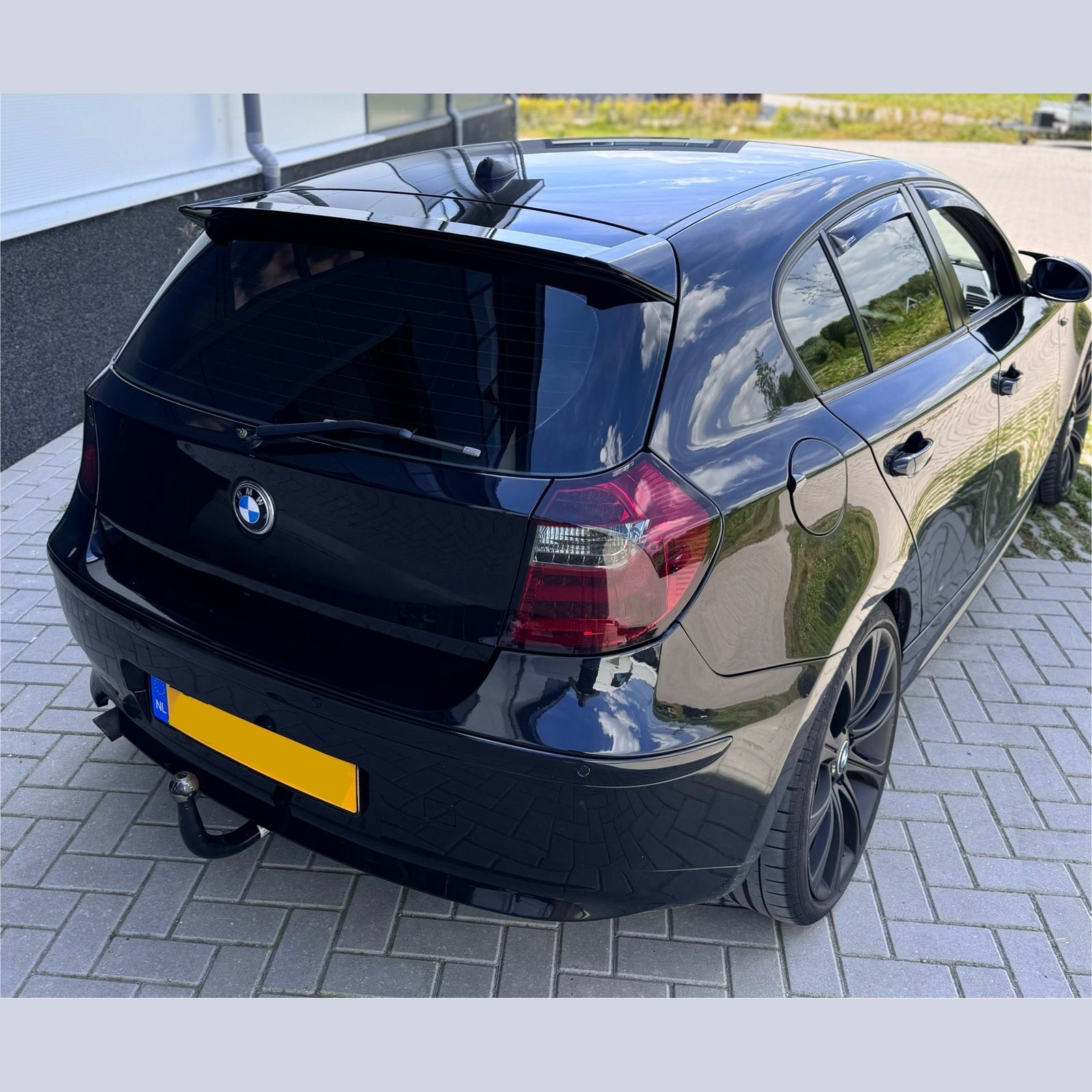 Dakspoiler - BMW 1 Serie E81 / E87 - Hoogglans Zwart | 2004-2012