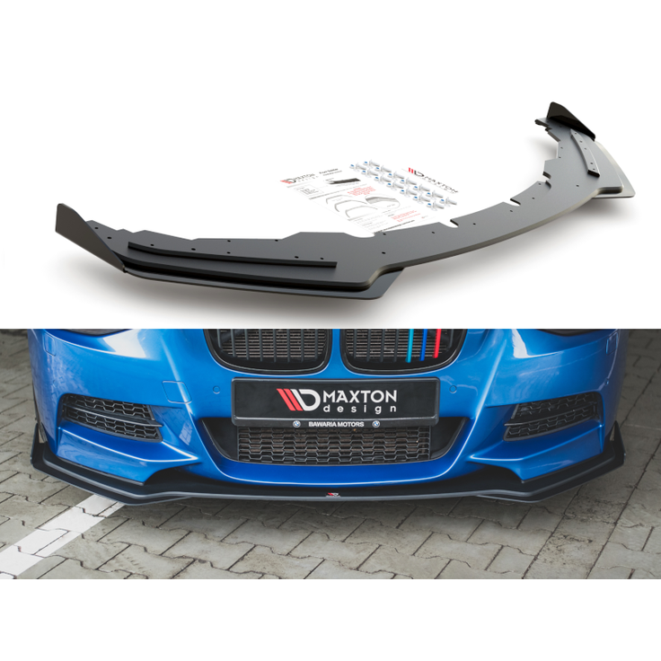 Front Lip + Vinnen - BMW F20 / F21 - Street Pro - M Pakket - Maxton Design | 11-15