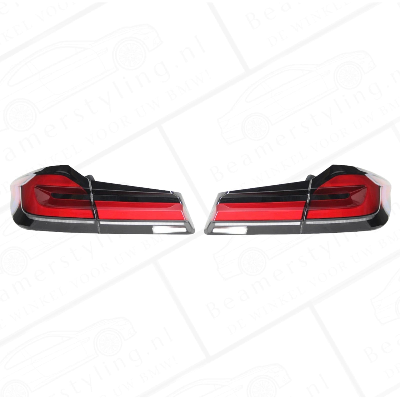 Full LED Achterlichten - BMW G30 Sedan - LCI Look - Smoke/Rood | 17-20