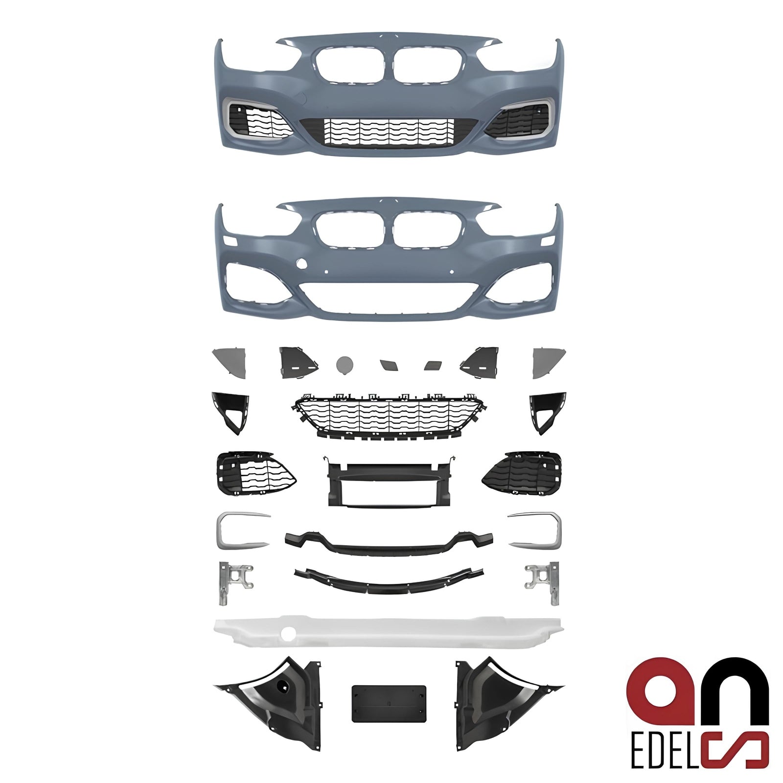 Voorbumper - BMW F20LCI / F21LCI - M140I Look | 15-19