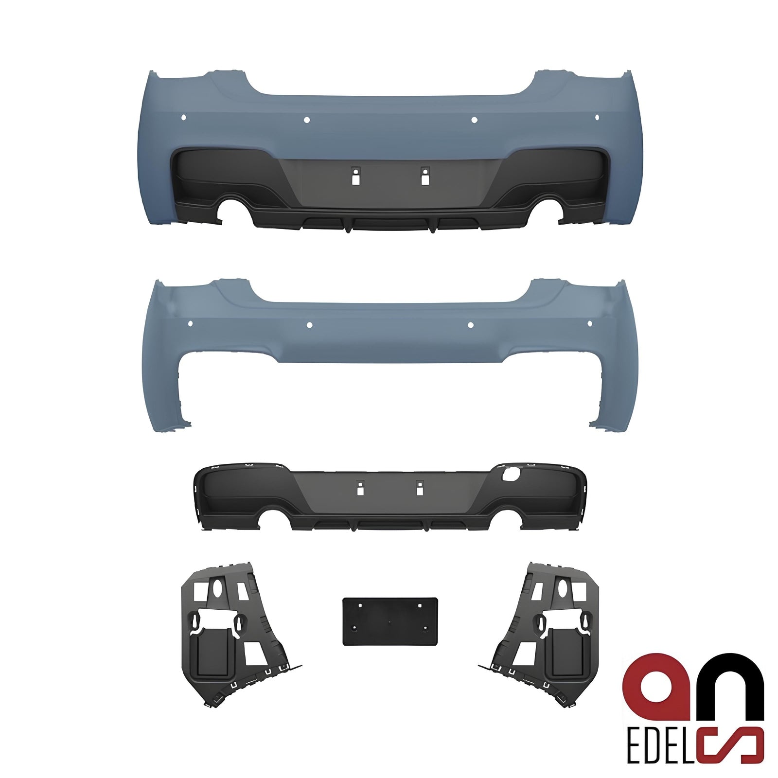 Achterbumper - BMW F20 / F21 - M135I Look | 11-15