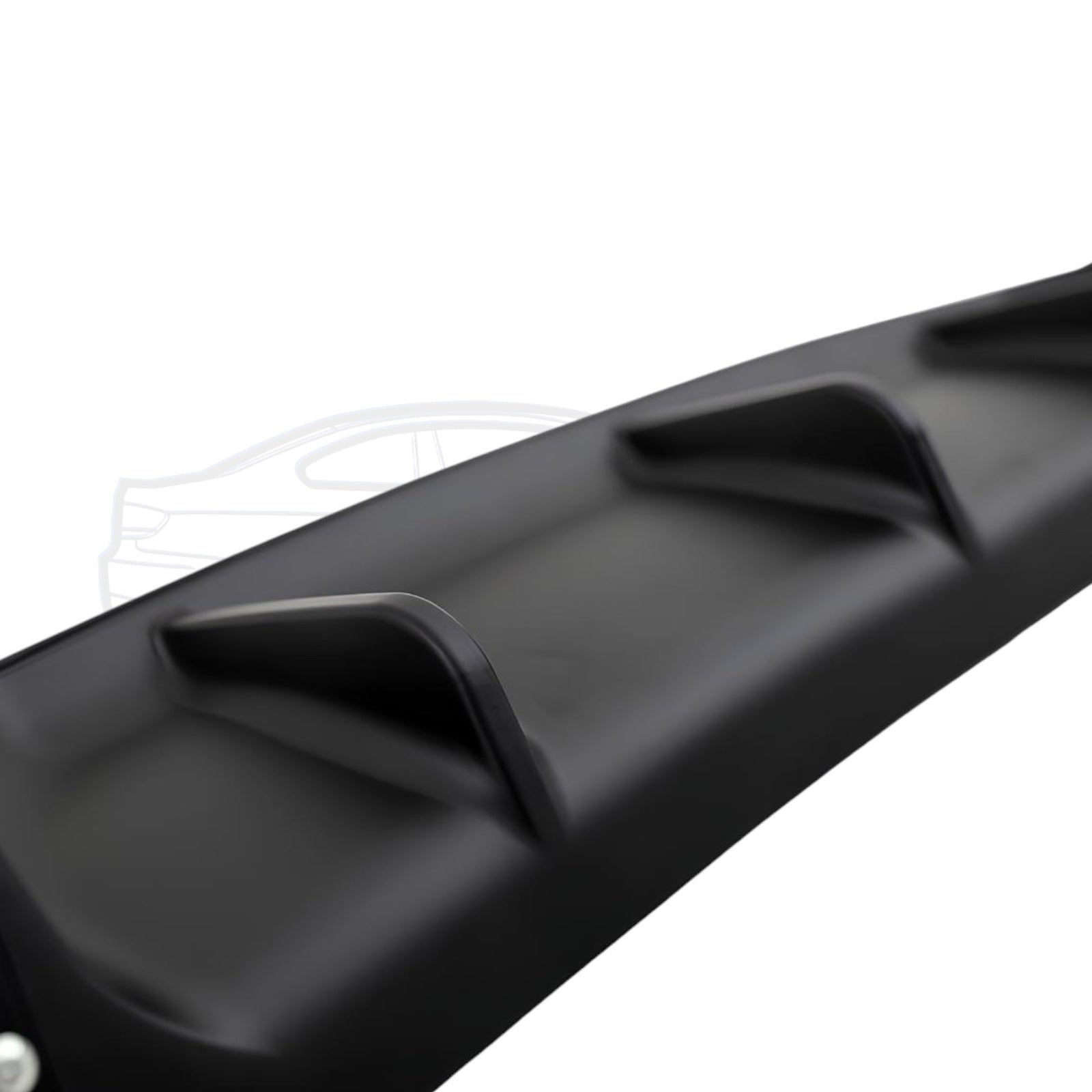 Diffuser - BMW 1 Serie F20LCI / F21LCI - M Performance Look - M135I/M140I - Mat Zwart | 03/2015-2019