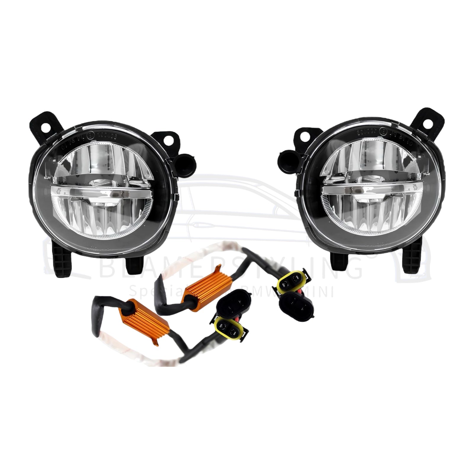 LED Mistlampen - BMW 1 Serie F20/F21 | 3 Serie F30/F31/F34 | 4 Serie F32/F33/F36 - Helder