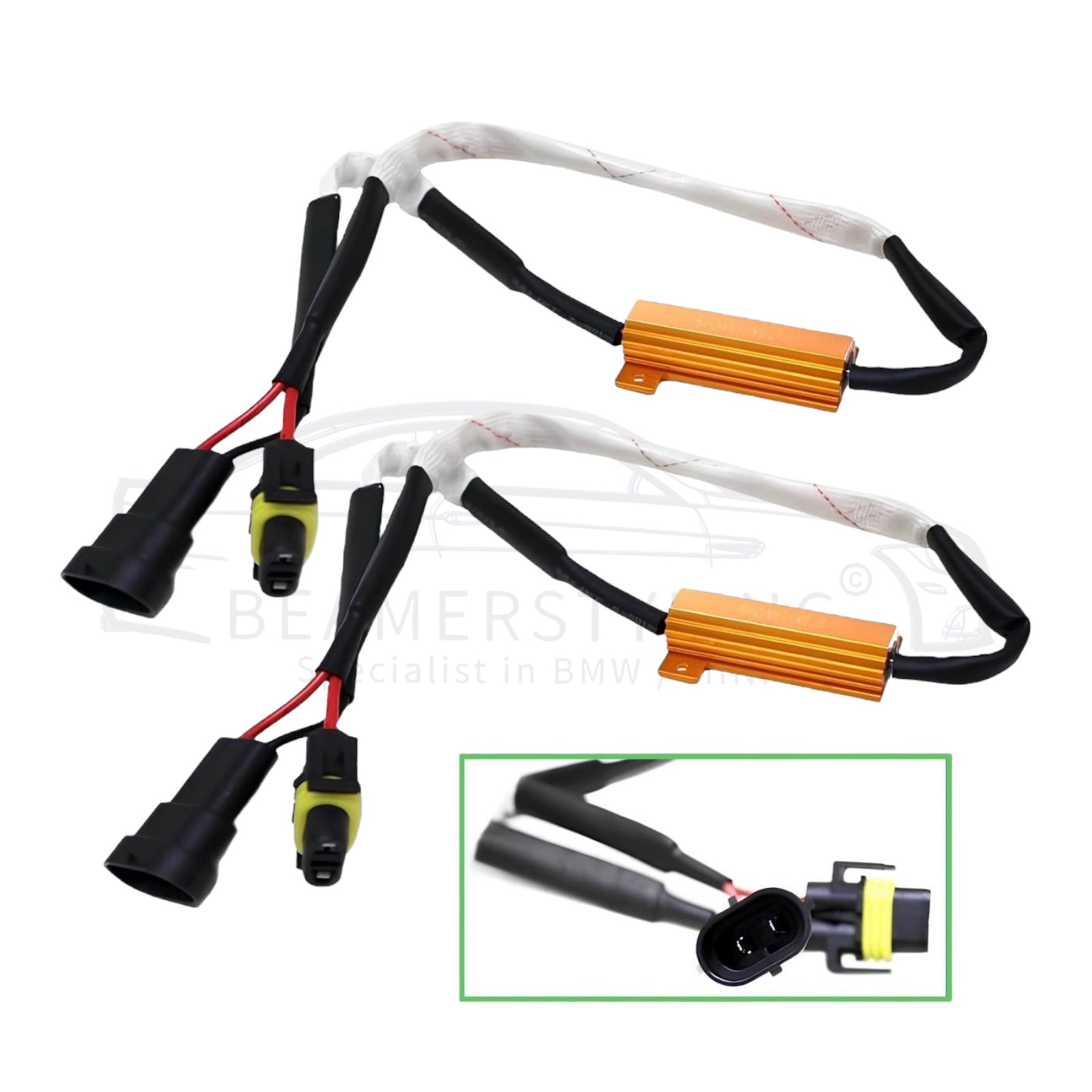 LED Mistlampen - BMW 1 Serie F20/F21 | 3 Serie F30/F31/F34 | 4 Serie F32/F33/F36 - Smoke