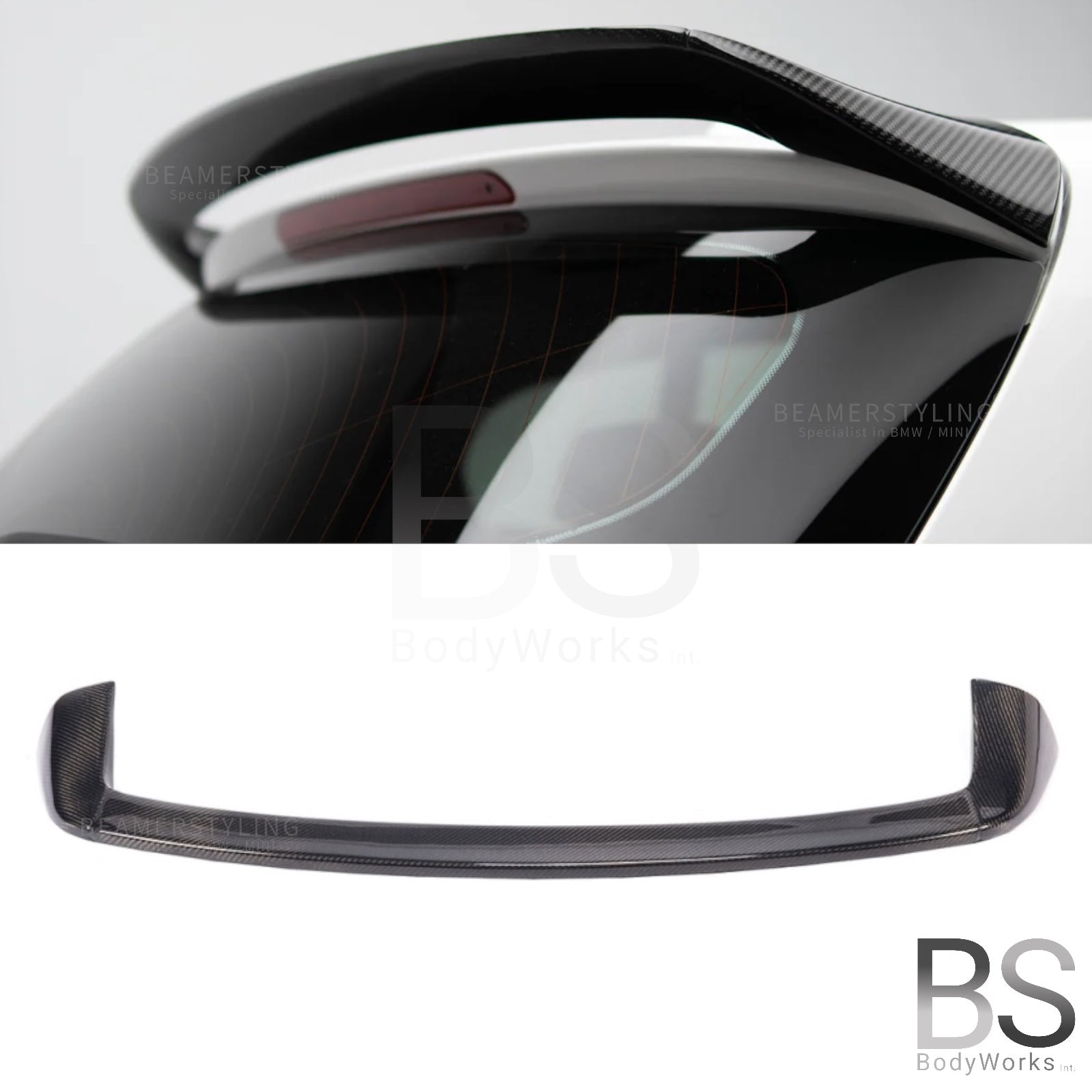 Carbon Dakspoiler - BMW 1 Serie F20 / F21 - Ac Look | 2011-2019