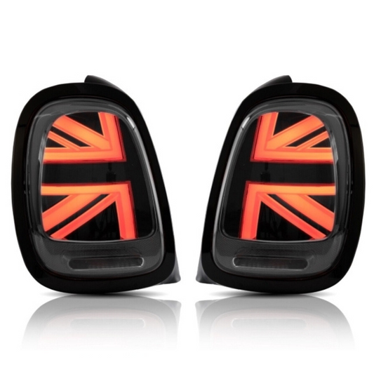 LED Achterlichten - Mini F55 F56 F57 - Smoke - Union Jack Design - Dynamisch | 14-20