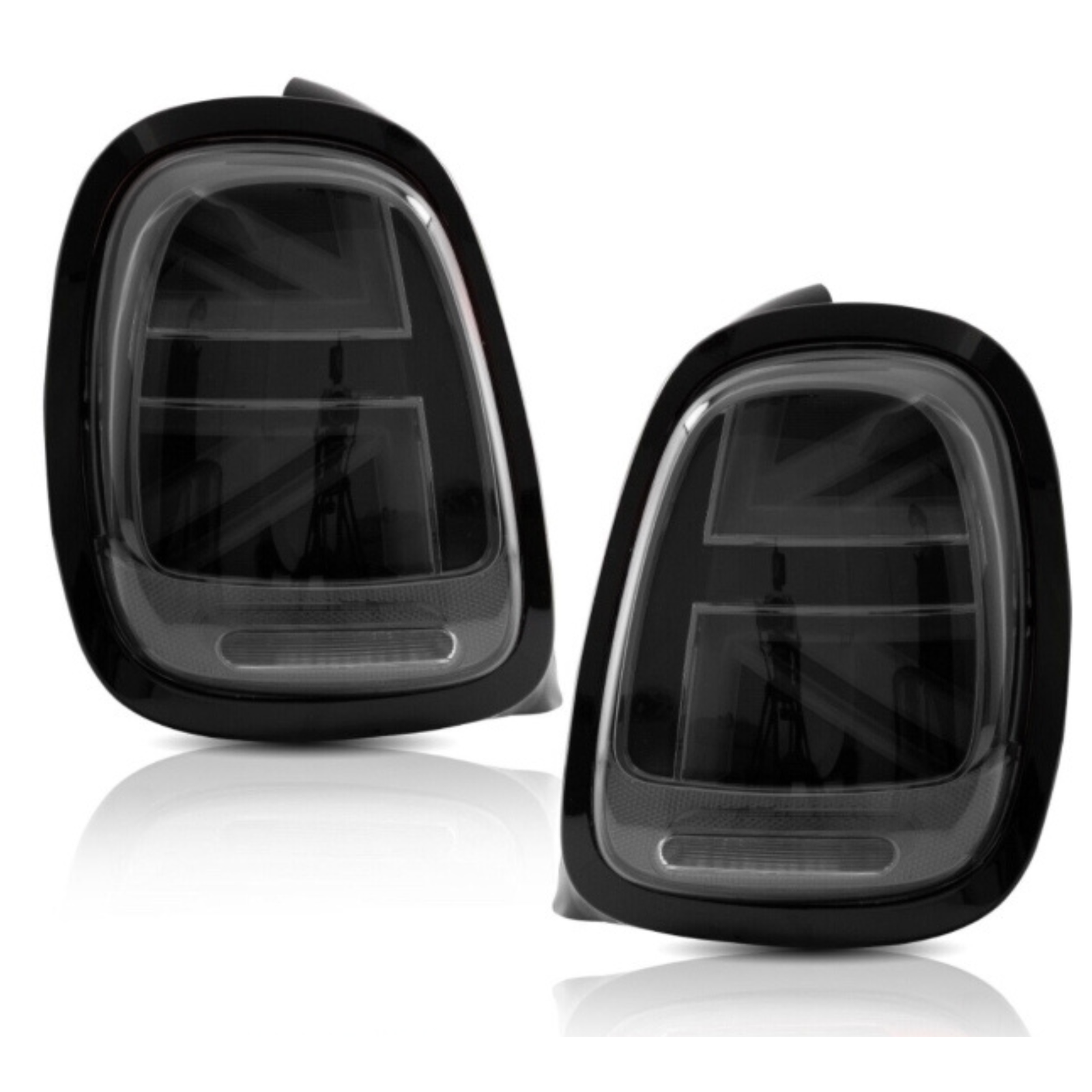 LED Achterlichten - Mini F55 F56 F57 - Smoke - Union Jack Design - Dynamisch | 14-20