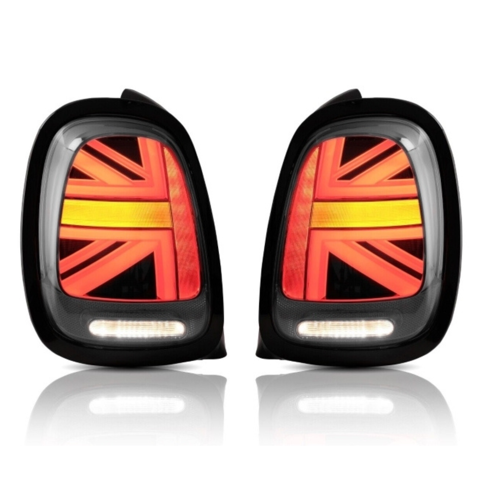 LED Achterlichten - Mini F55 F56 F57 - Smoke - Union Jack Design - Dynamisch | 14-20
