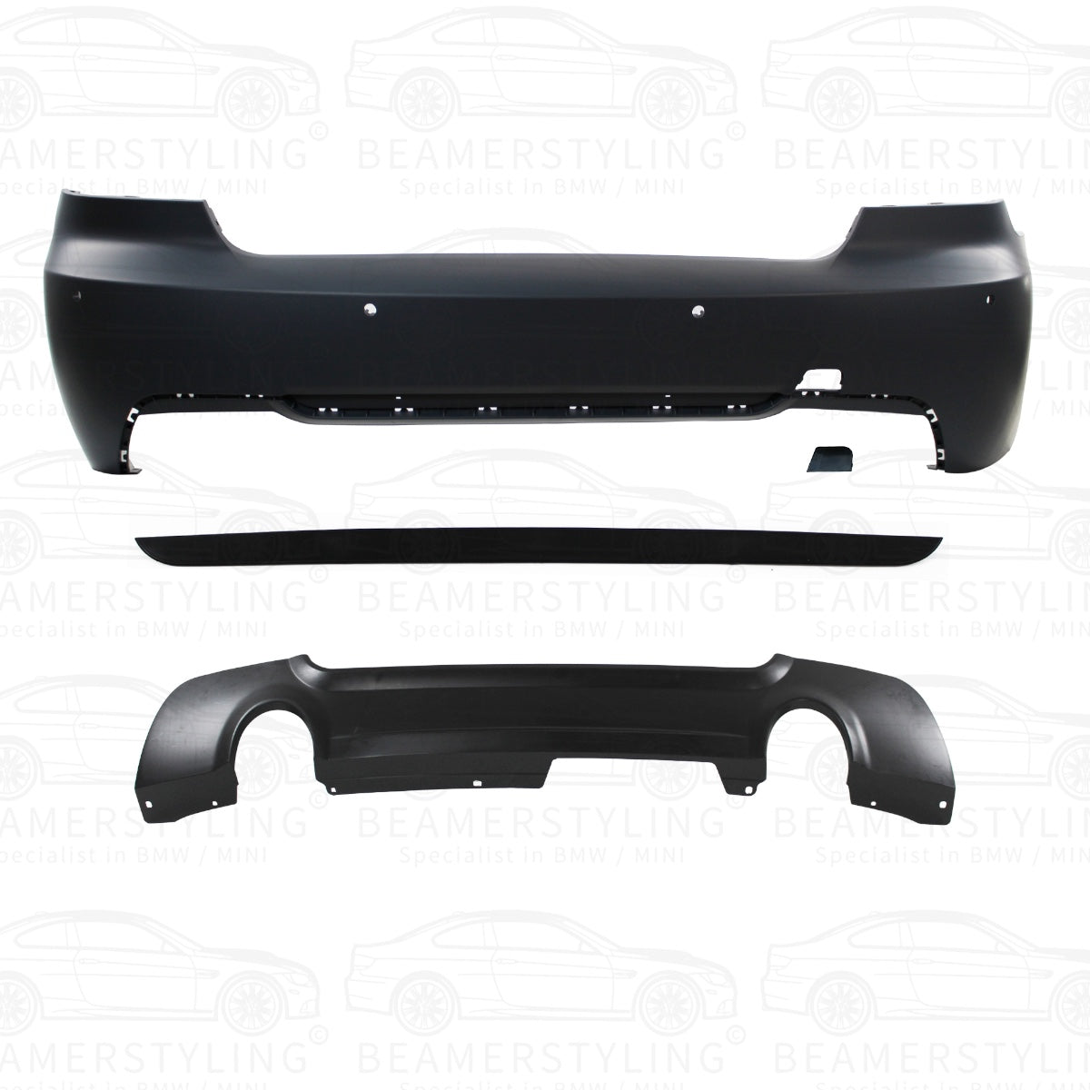 Bumper Pakket - BMW E92 / E93 LCI - M Pakket Look - Met PDC | 10-14