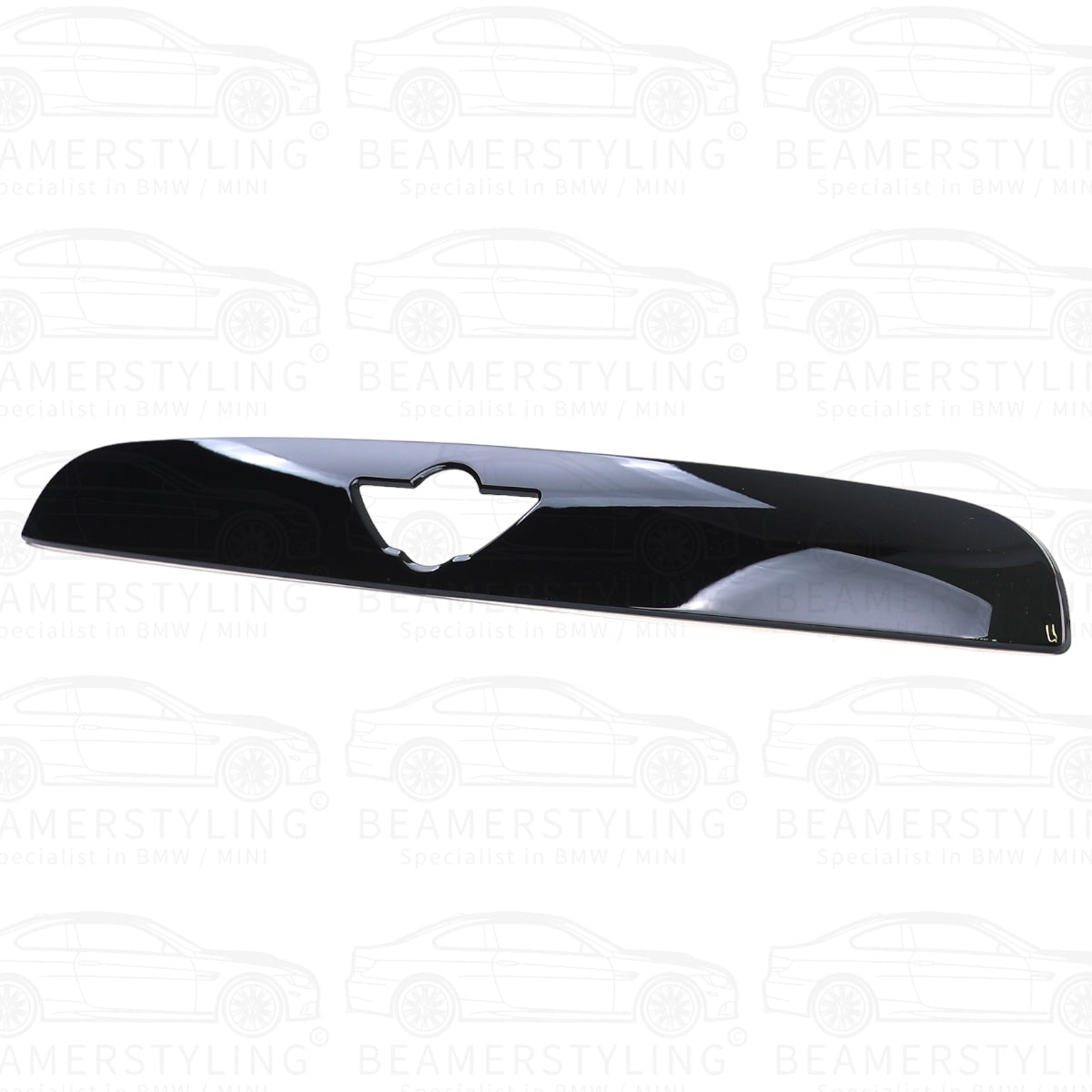 Kofferklep Greep Cover - Mini F55 / F56 / F57 - Hoogglans Zwart | 13-17