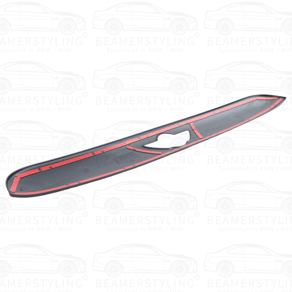 Kofferklep Greep Cover - Mini F55 / F56 / F57 - Hoogglans Zwart | 13-17