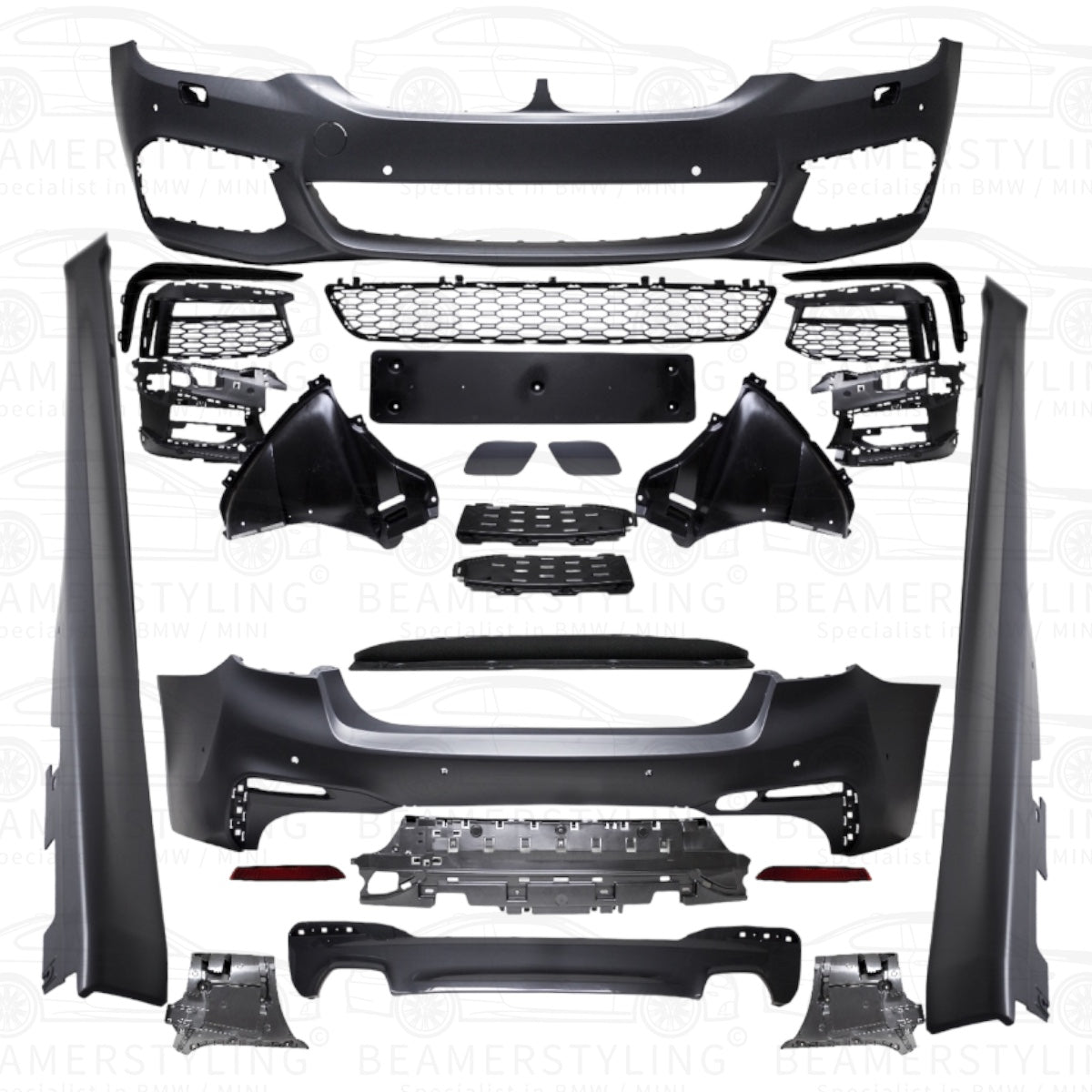 Bumper Pakket - BMW G30 Sedan - M Pakket Look | 17-20