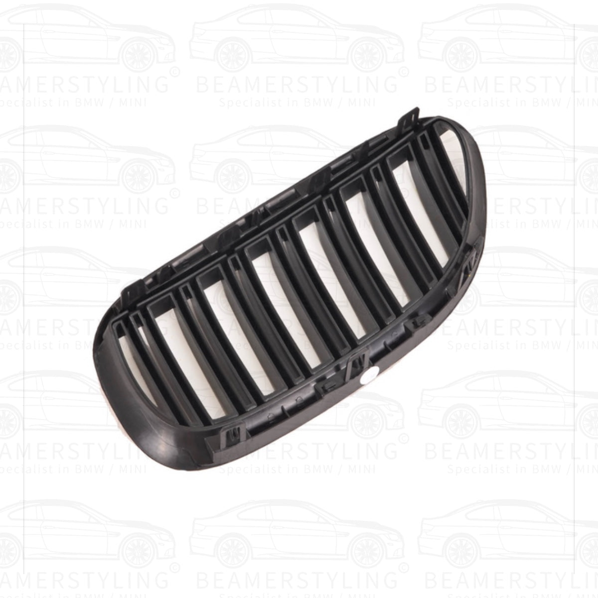 Nieren - BMW E63 / E64 - M Look - Hoogglans Zwart | 04-10