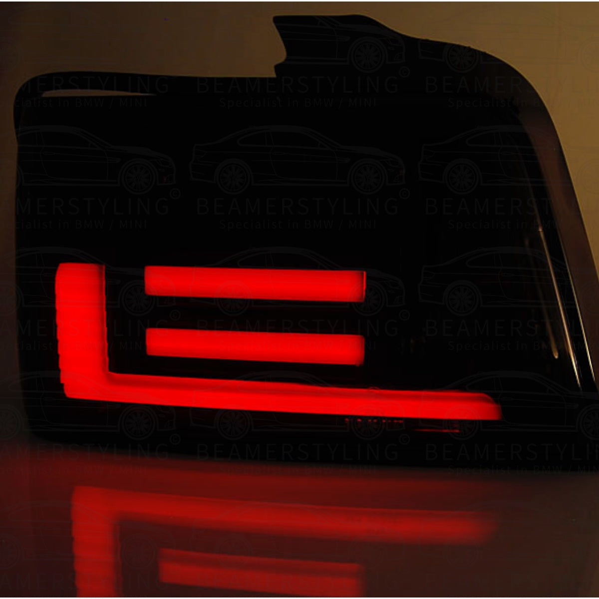 Achterlichten - BMW E36 Sedan - LED Bar - Smoke Design | 90-99