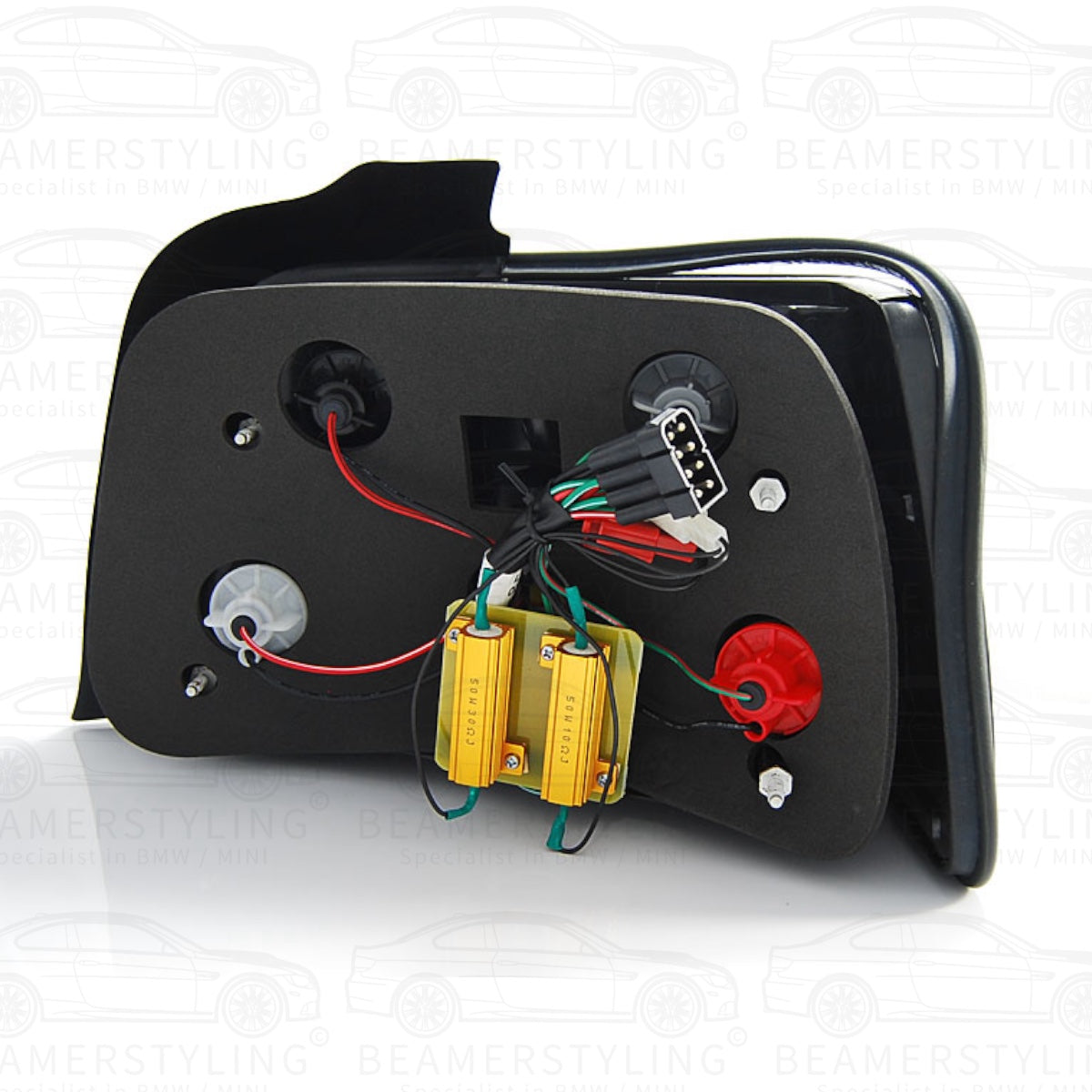 Achterlichten - BMW E36 Sedan - LED Bar - Smoke Design | 90-99