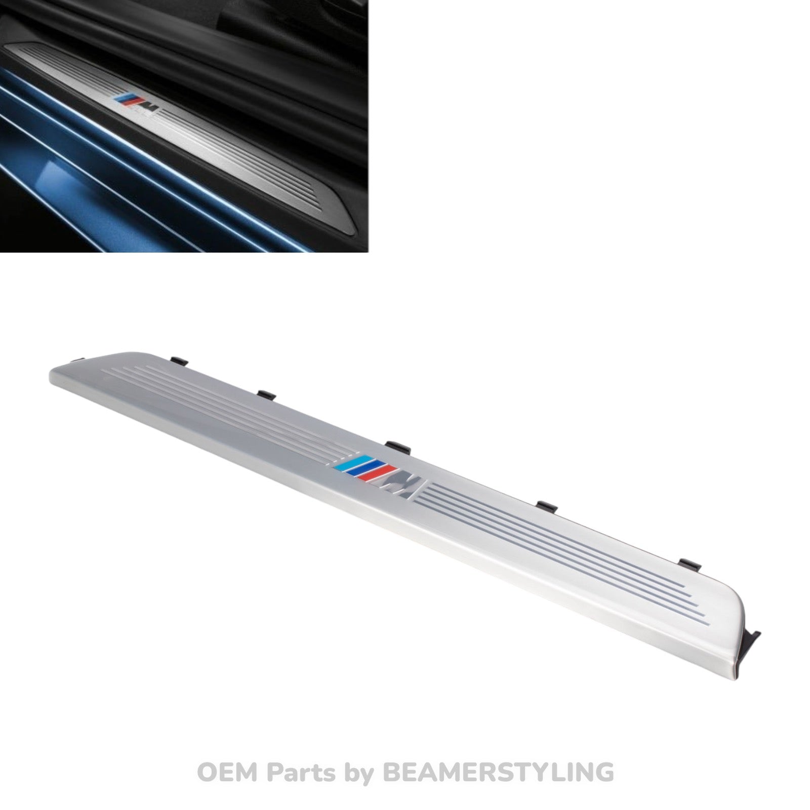 Instaplijst - BMW 1 Serie E87, E87LCI - Rechtsvoor - M - Origineel BMW | 51477906818